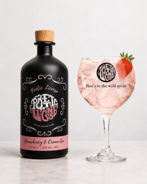 Strawberry and Cream Gin Poetic License Distillery