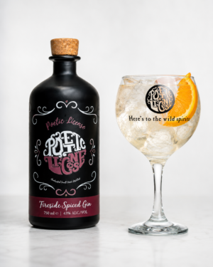Fireside Spiced Gin Poetic License Distillery